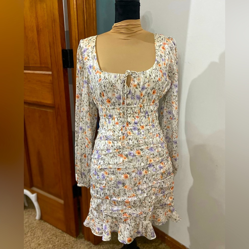 The East Order Floral Mini Dress